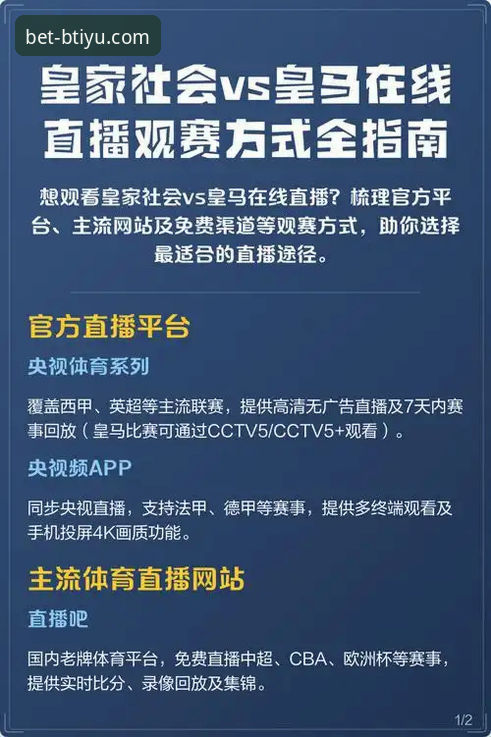 b体育高清直播使用指南：从安装到流畅观赛的完整解析